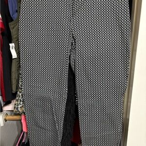 Van Heusen Black and White Patterned Pants